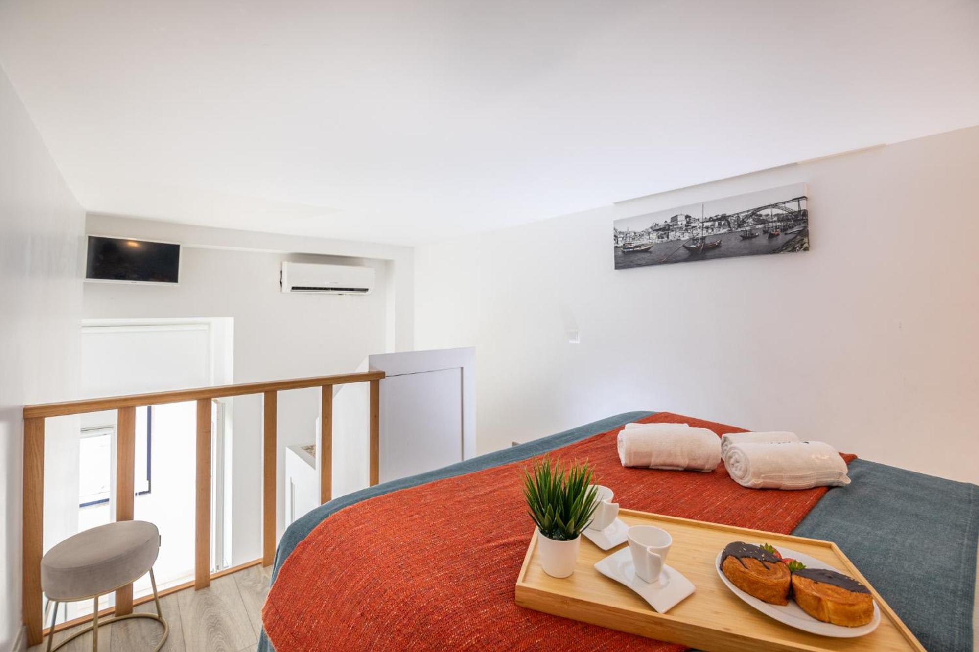 Deluxe Spacious Flats W Mezzanine By Host Wise Διαμέρισμα Πόρτο Δωμάτιο φωτογραφία