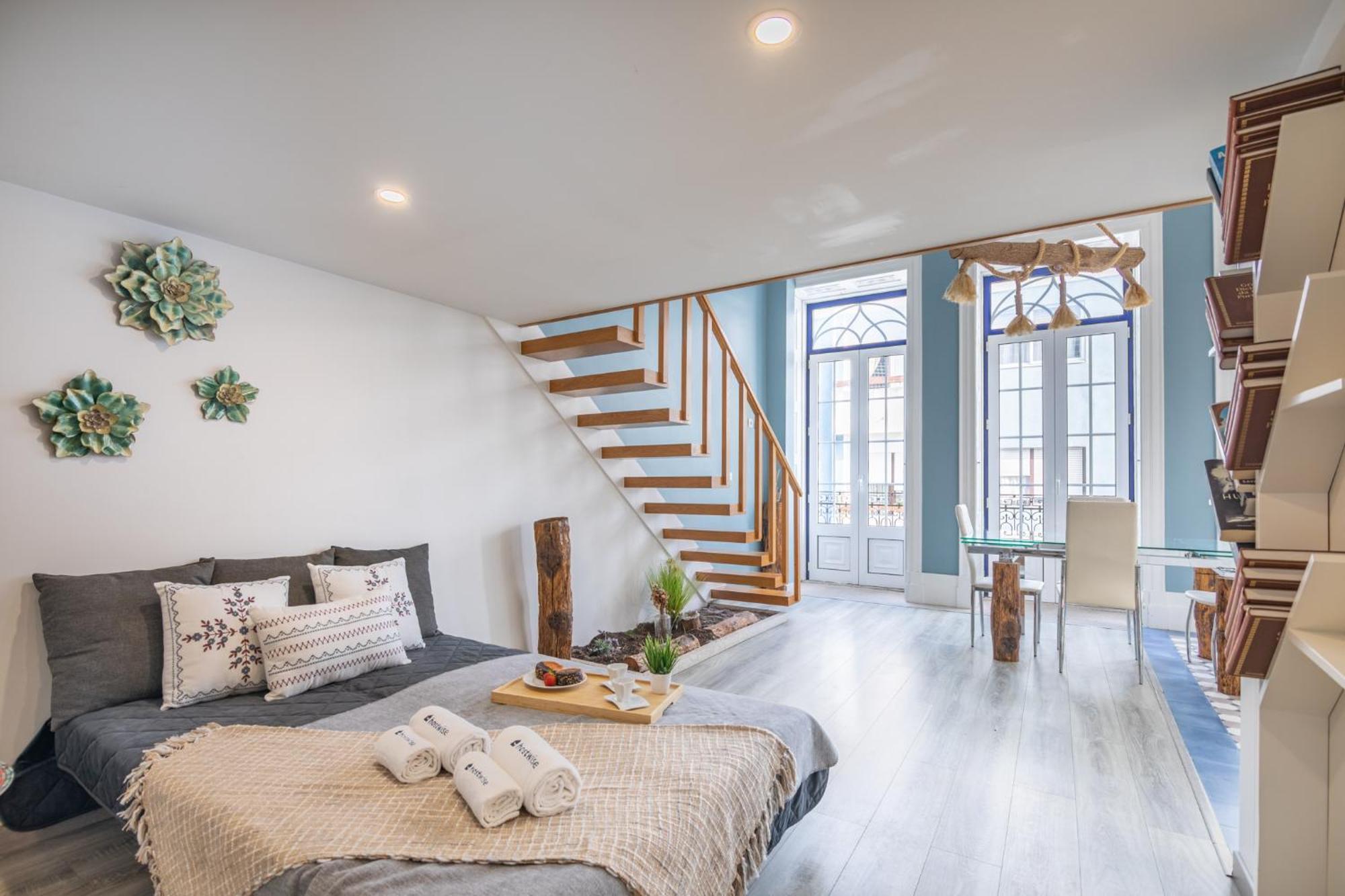 Deluxe Spacious Flats W Mezzanine By Host Wise Διαμέρισμα Πόρτο Δωμάτιο φωτογραφία