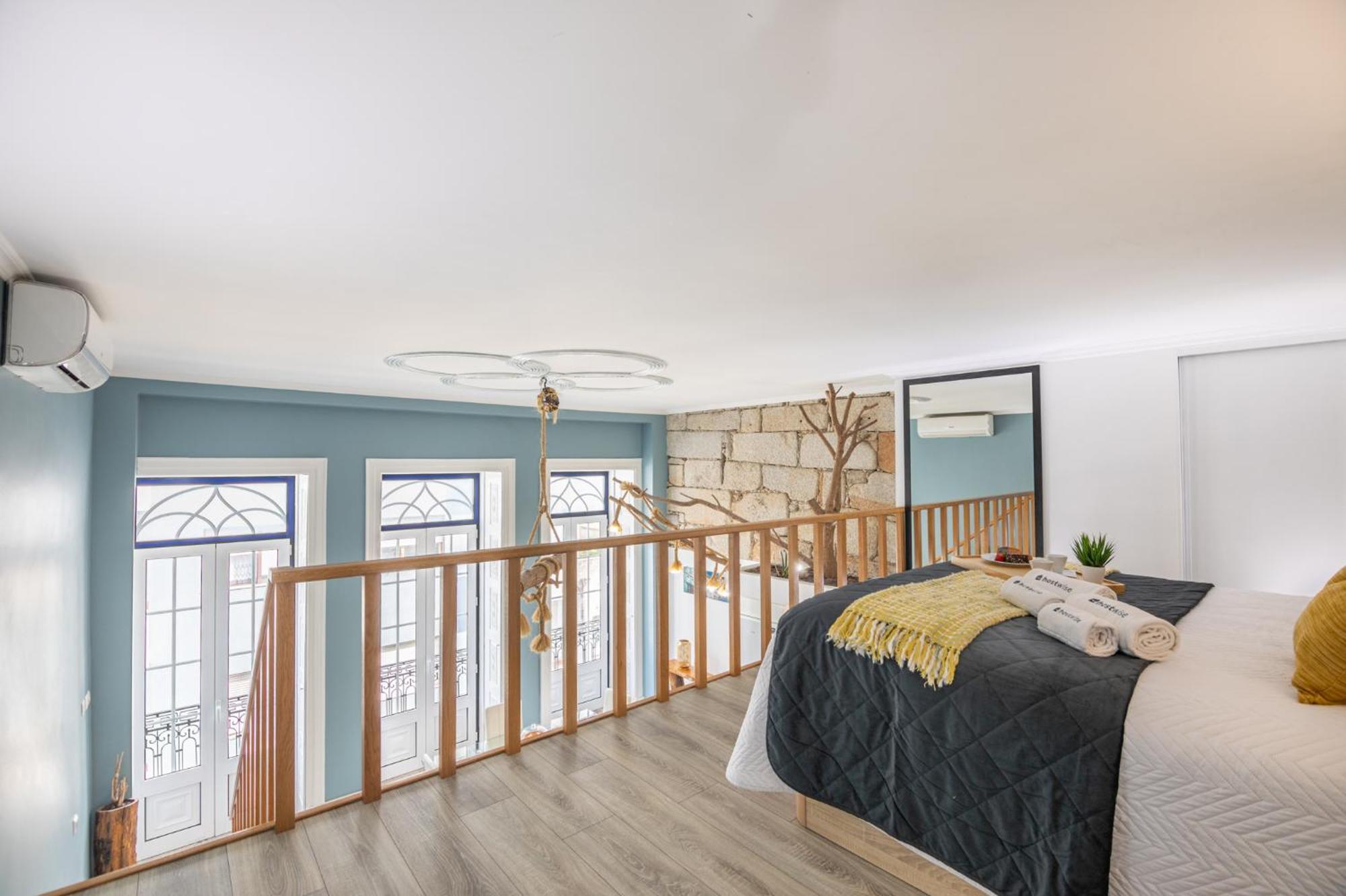 Deluxe Spacious Flats W Mezzanine By Host Wise Διαμέρισμα Πόρτο Δωμάτιο φωτογραφία